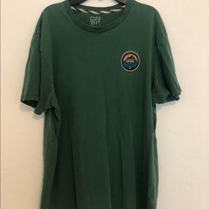 Vintage green Vans Tee shirt. Size large.